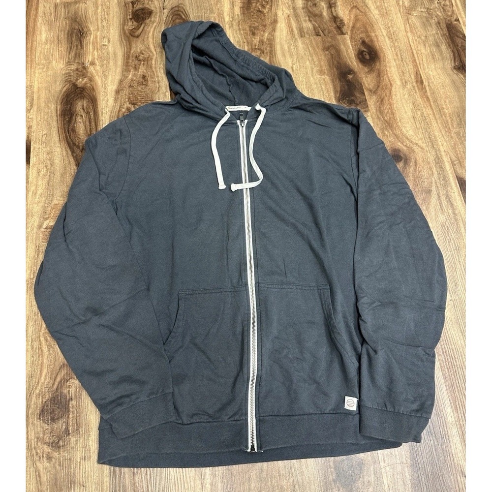 Marine Layer Afternoon Hoodie Mens XL Full Zip Lightweight